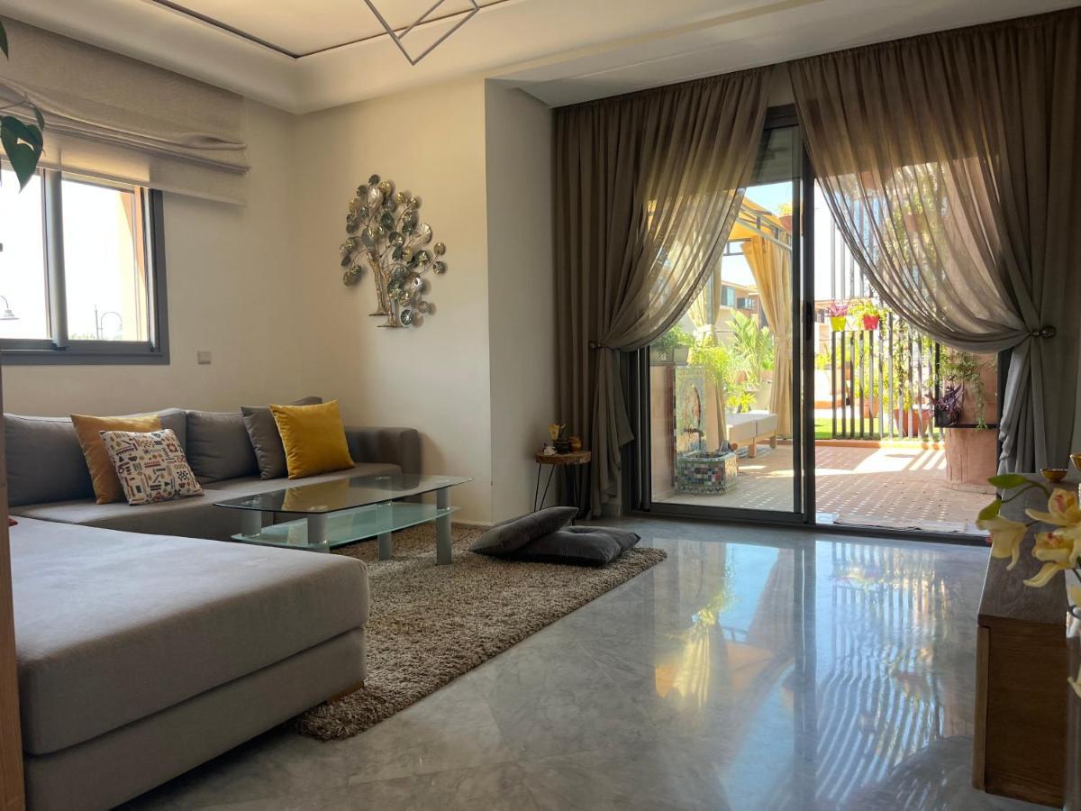 마라케시 Marrakech M Avenue Terrasse Jardin 아파트 외부 사진