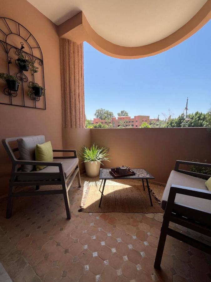 마라케시 Marrakech M Avenue Terrasse Jardin 아파트 외부 사진
