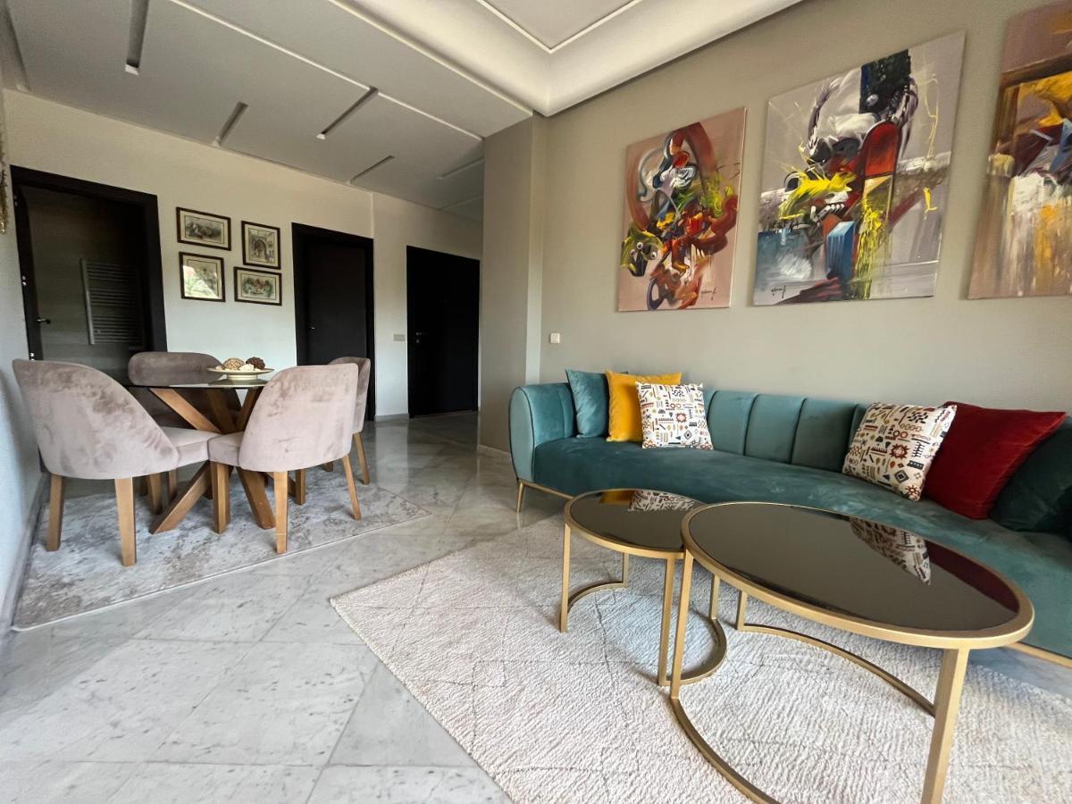 마라케시 Marrakech M Avenue Terrasse Jardin 아파트 외부 사진