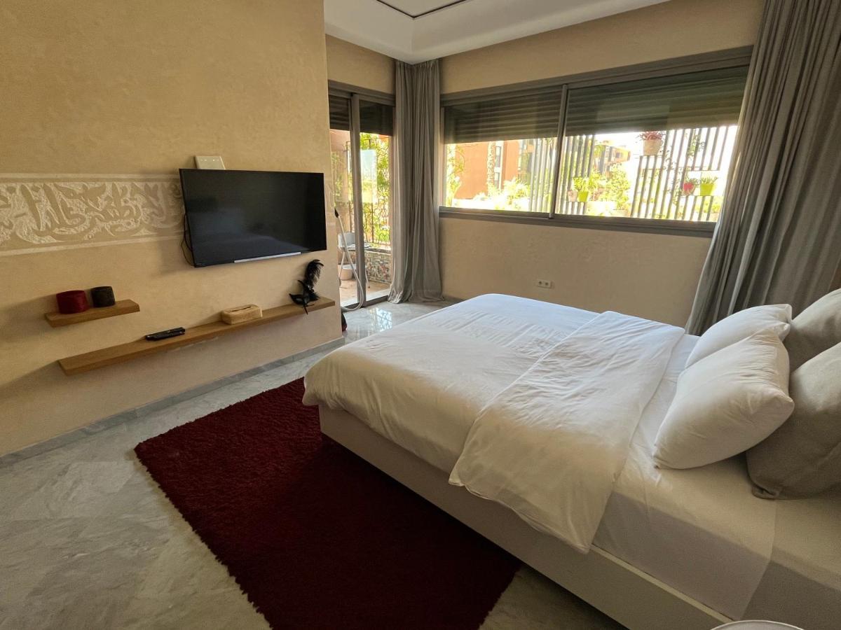 마라케시 Marrakech M Avenue Terrasse Jardin 아파트 외부 사진