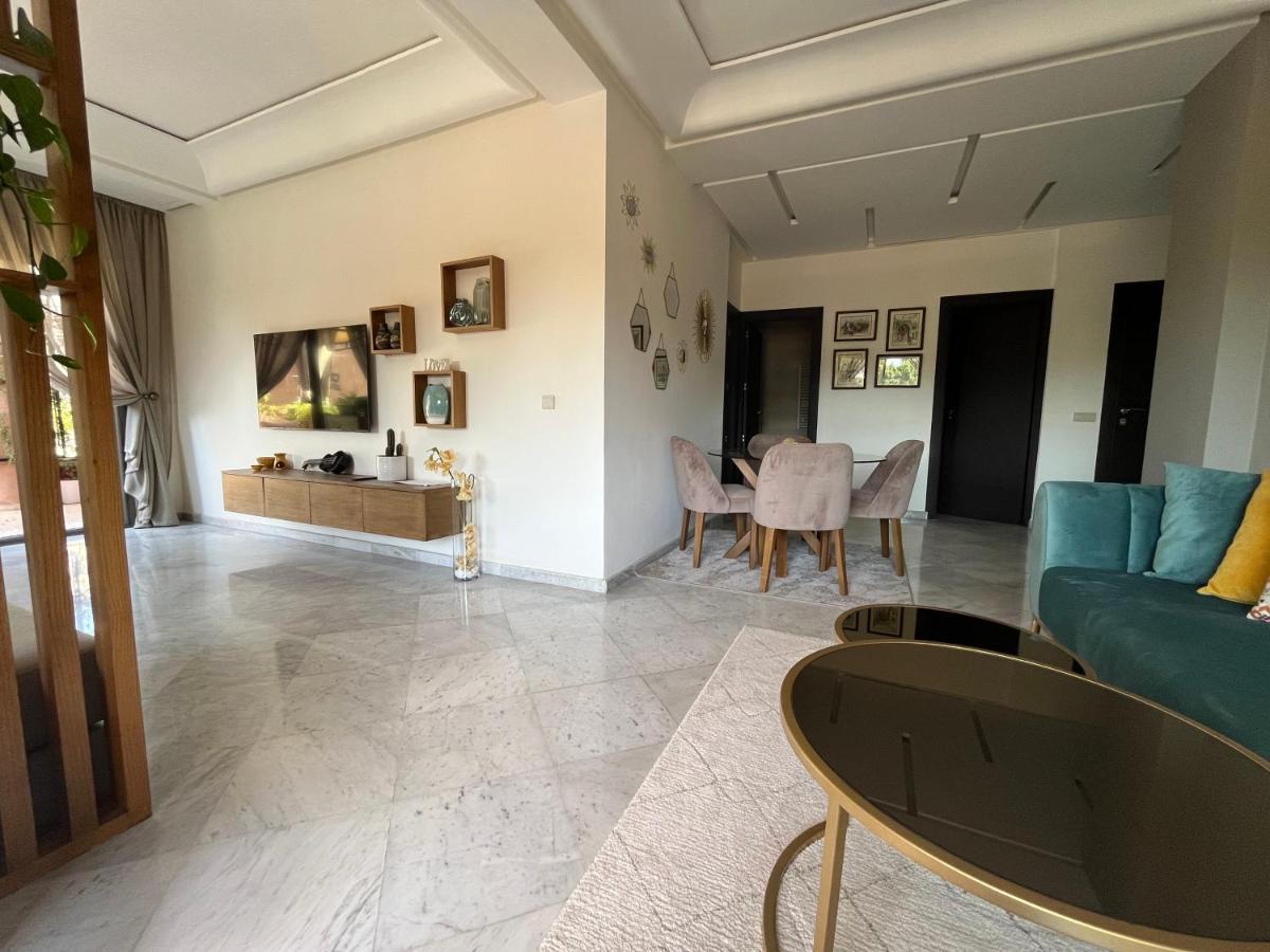 마라케시 Marrakech M Avenue Terrasse Jardin 아파트 외부 사진