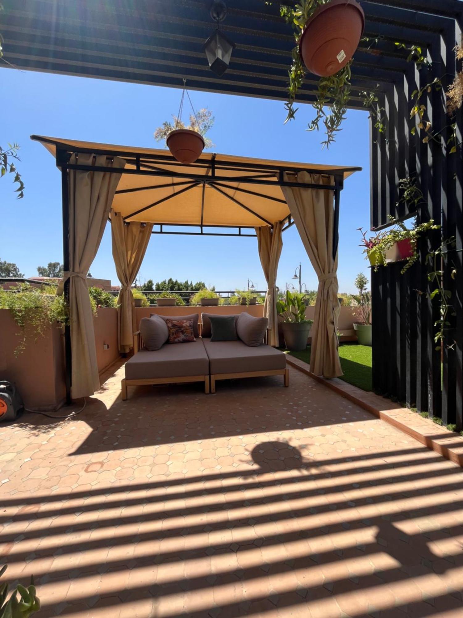 마라케시 Marrakech M Avenue Terrasse Jardin 아파트 외부 사진
