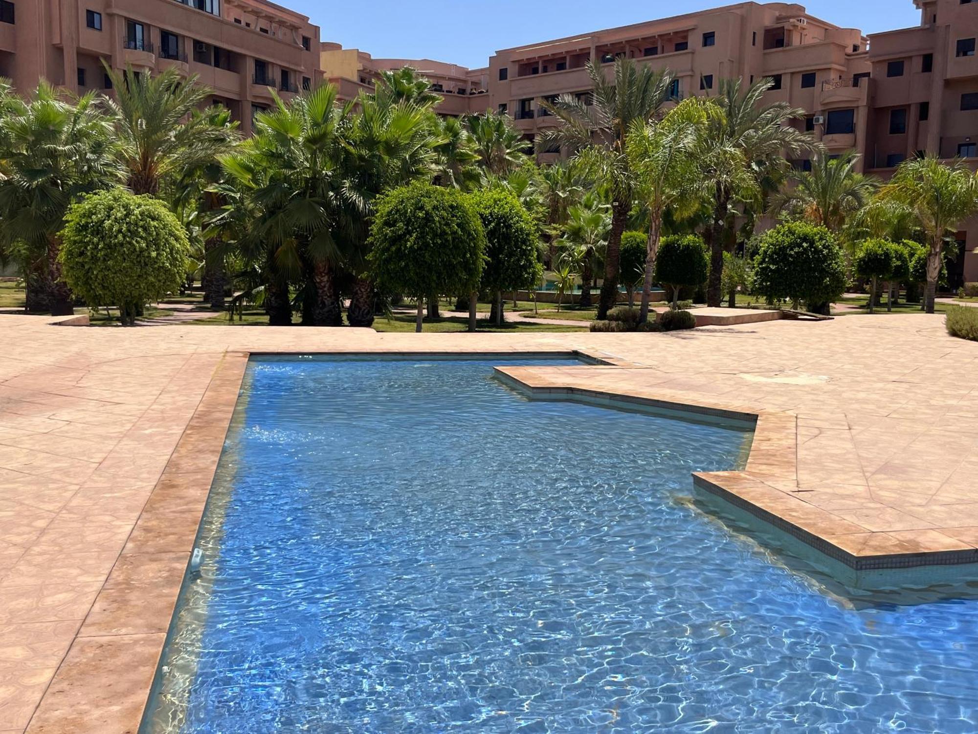 마라케시 Marrakech M Avenue Terrasse Jardin 아파트 외부 사진